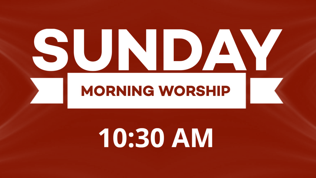 worship with us this sunday